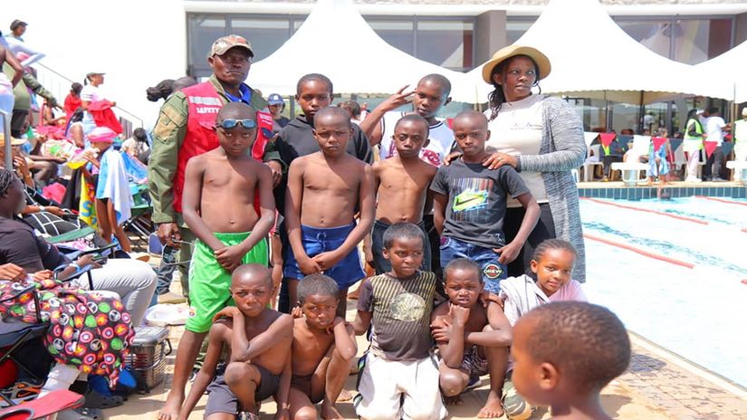 Mugumoini Primary School kids at the Minnows Championships ©KSF -Kiambu.