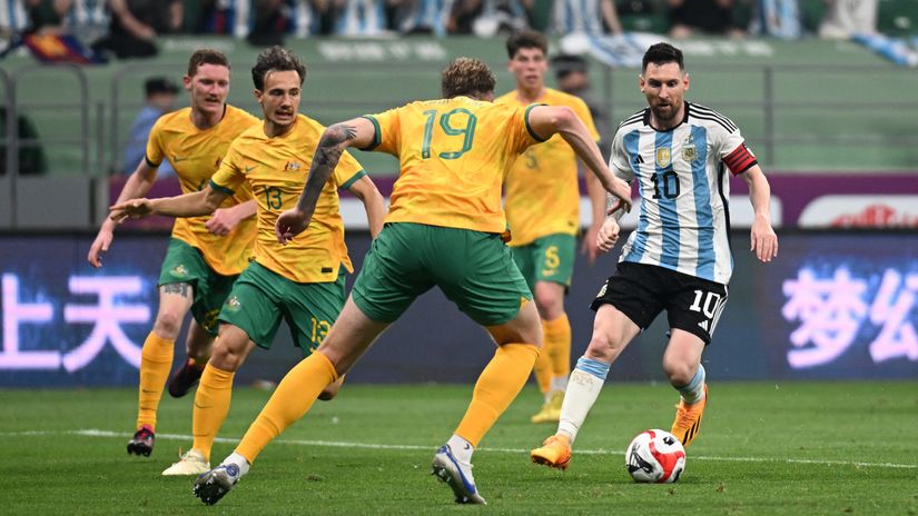 Lionel Messi starred against Australia (©Getty Images)