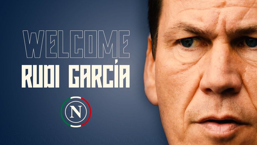 Napoli announced Rudi Garcia as new boss (©SSC Napoli)
