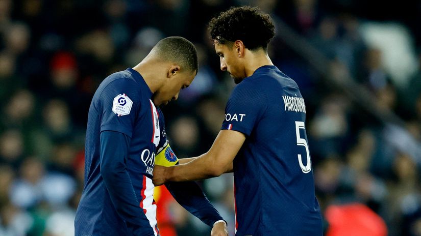 Mbappe & Marquinhos (©Gallo Images)