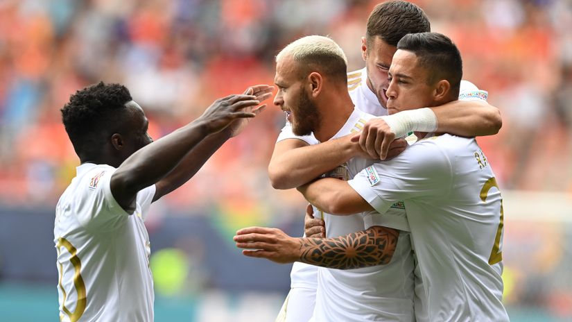The Italians celebrate a landslide victory (©Claudio Villa/Getty Images)