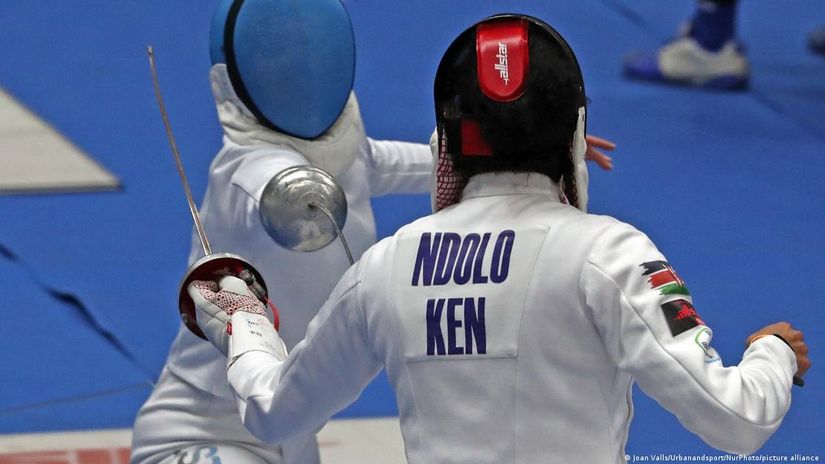 Alexandra Ndolo in past action © Courtesy 