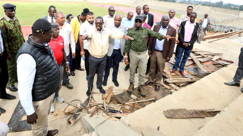 Glimmer of hope for Kipchoge Keino Stadium as Sports CS promises speedy completion
