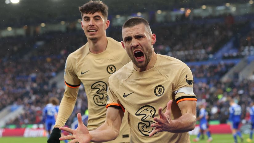 Havertz and Kovacic celebrate for Chelsea (©Marc Atkins/Getty Images)