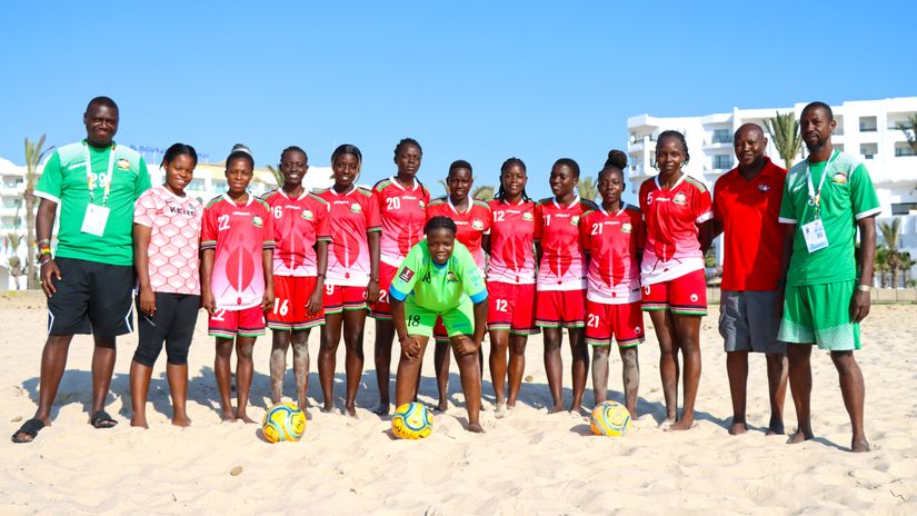 Women’s football team earns ticket to World Beach Games