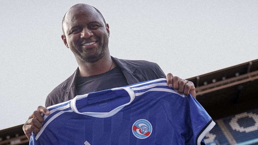 Patrick Vieira (ⒸRacing Club de Strasbourg Alsace)