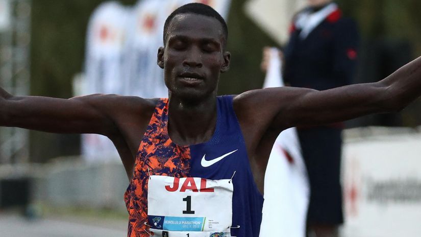 Multiple marathon winner Titus Ekiru faces 10 year ban after provisional doping suspension