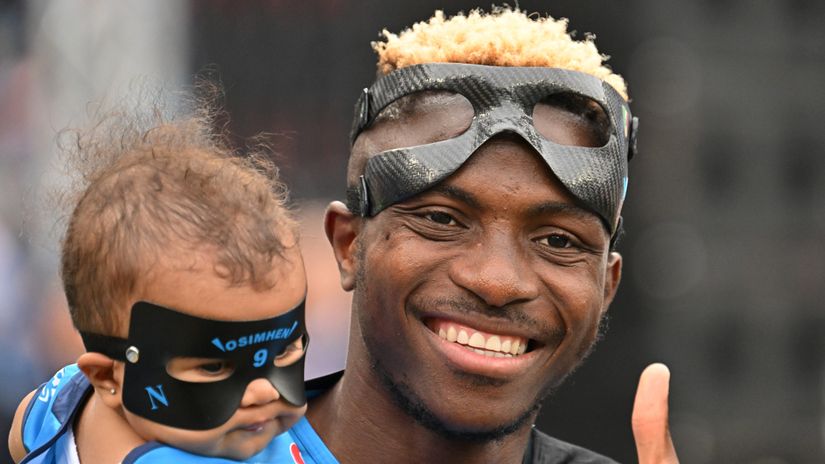 Osimhen admits he is 'addicted to trophies'