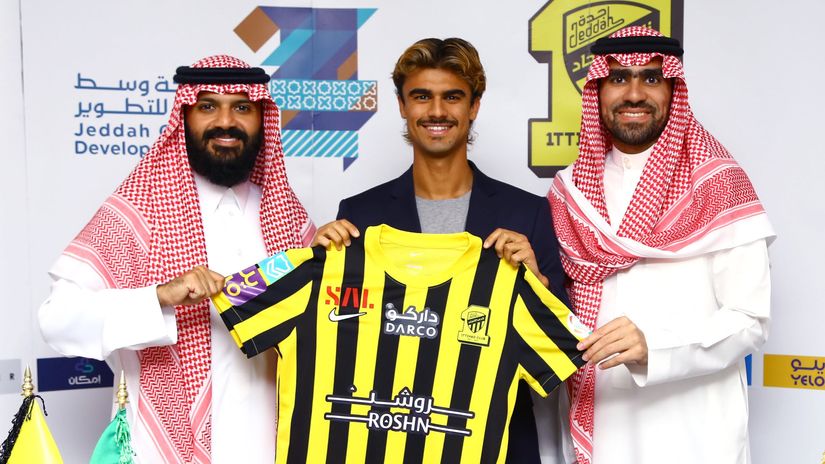 Jota goes Saudi (©Al-Ittihad FC)