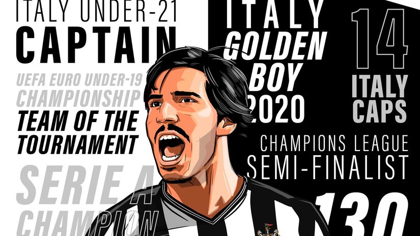 Sandro Tonali (©NUFC)