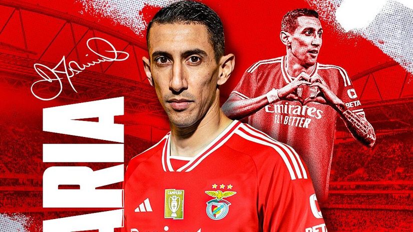 Di Maria returns to his second home (©SL Benfica)