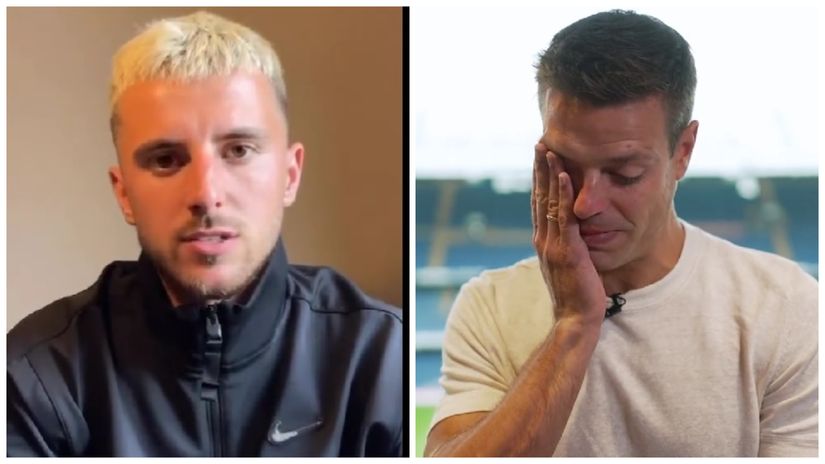 Well those two faces tell different stories (©Twitter/CFC)