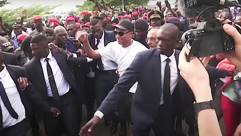 The boy from Paris retuns to his roots in Yaounde