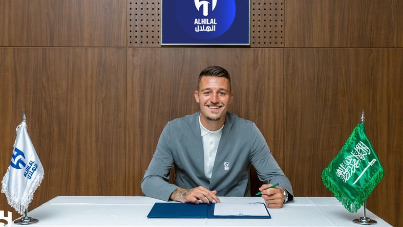 Sergej Milinkovic-Savic (©twitter:Al Hilal Saudi club)