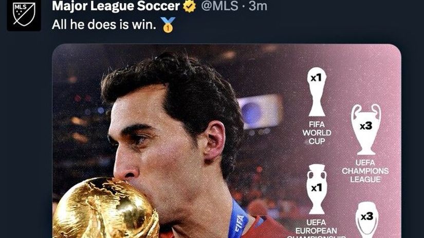 The tweet, ladies and gentleman (©MLS/Twitter)