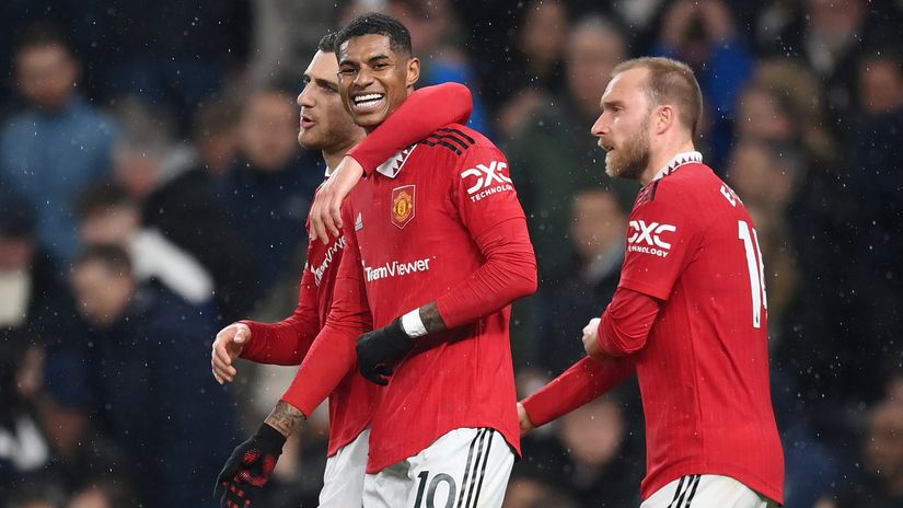 Here to stay: Rashford extends his Man Utd contract