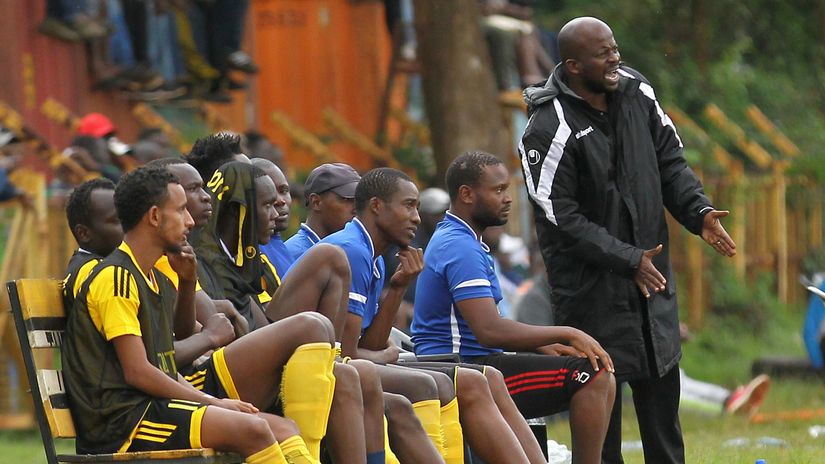 Coach Frank Ouna slams Gor Mahia's 'small team mentality'