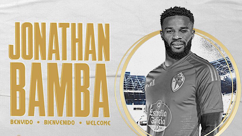 Jonathan Bamba signs (©RC Celta de Vigo)