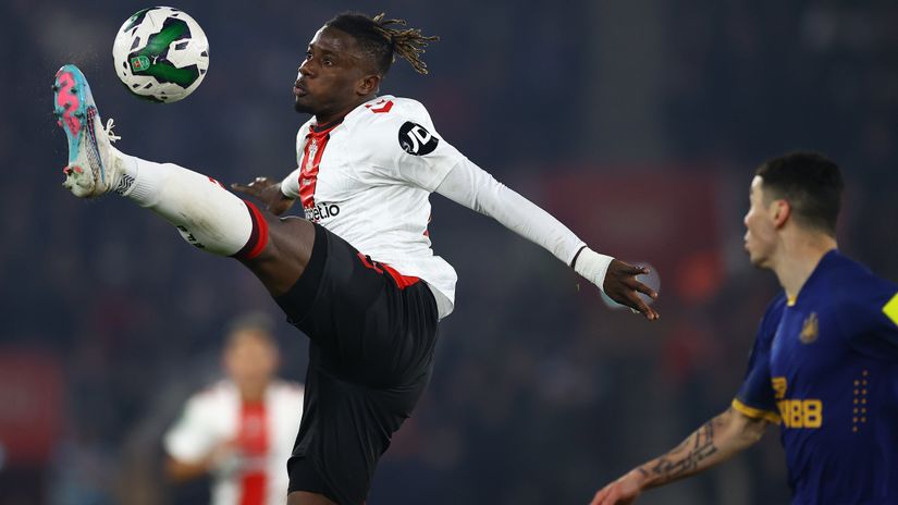 Mohammed Salisu in action (©Michael Steele/Getty Images)