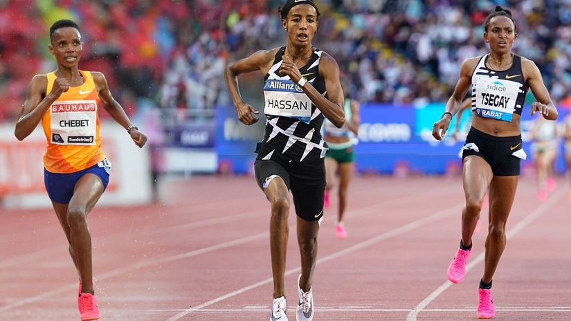 Chebet, Hassan, Tsegay © World Athletics