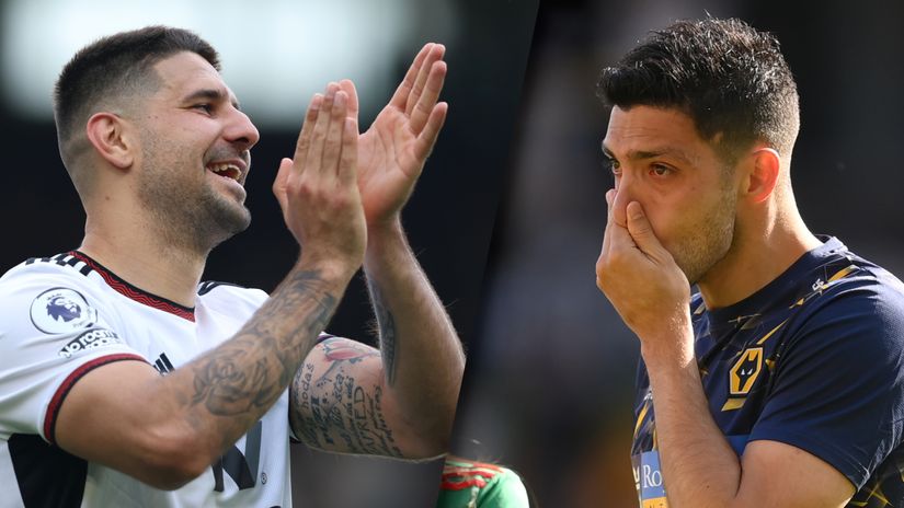 Aleksandar Mitorvic and Raul Jimenez (©Getty Images)