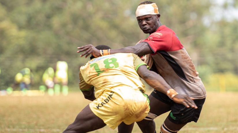 Victor Omondi in action in a past match © DK Were