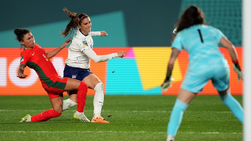 Alex Morgan failed to score (©Gallo Images)