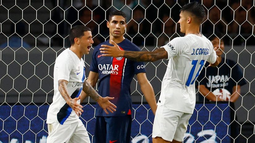 Inter players celebrating (©Gallo Images)