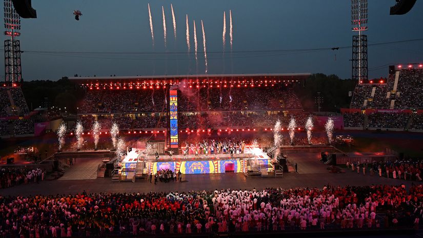 2022 Commonwealth Games - Closing Ceremony - Alexander Stadium, Birmingham © AFP