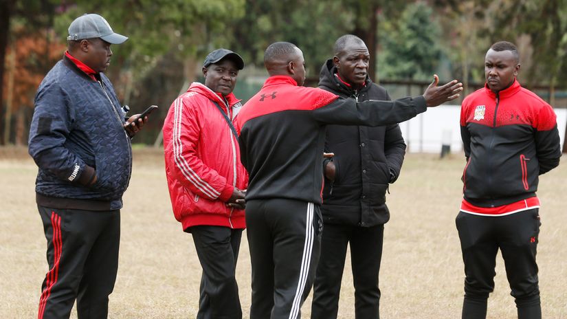 Benedict Wanjala (second left) © Mozzart Sport 