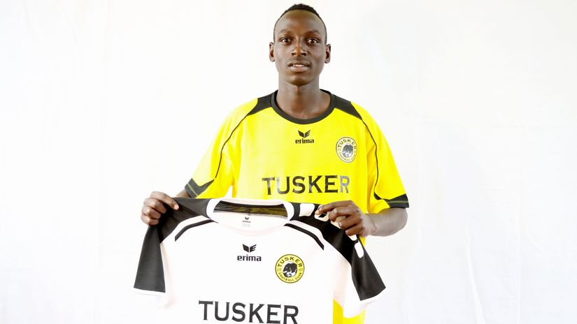 'An aggressive player who wants to win' : Byamukama promises big after signing with Tusker