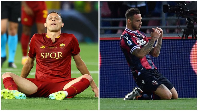 Matic (left) & Arnautovic (right) (©Gallo Images)