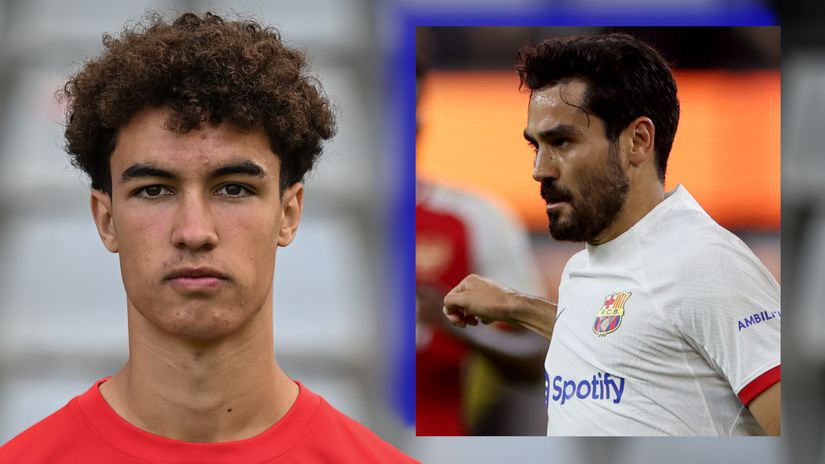 At least one of them will be at Barca this season: Noah Darvich and Ilkay Gundogan (©Getty Images)