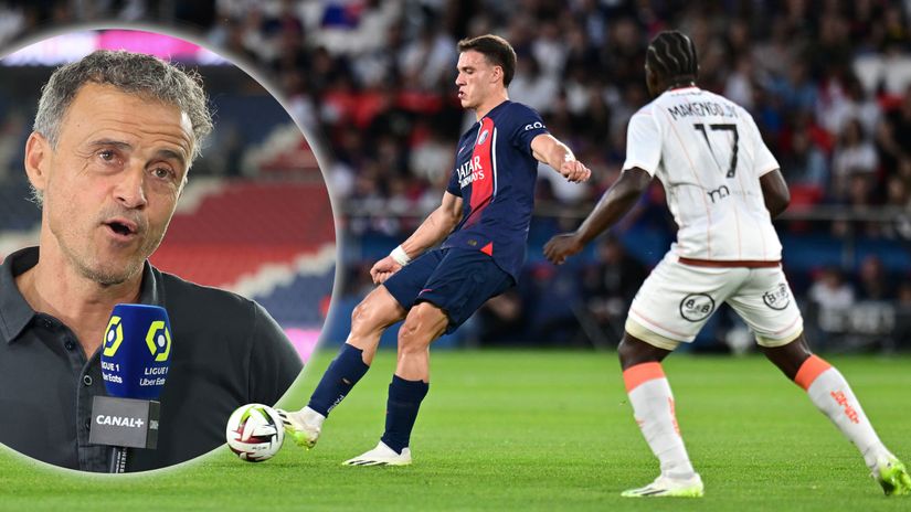 Luis Enrique saw nothing wrong in his team's display (©AFP)