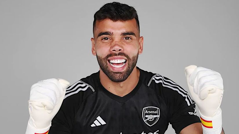 David Raya (©Arsenal FC)