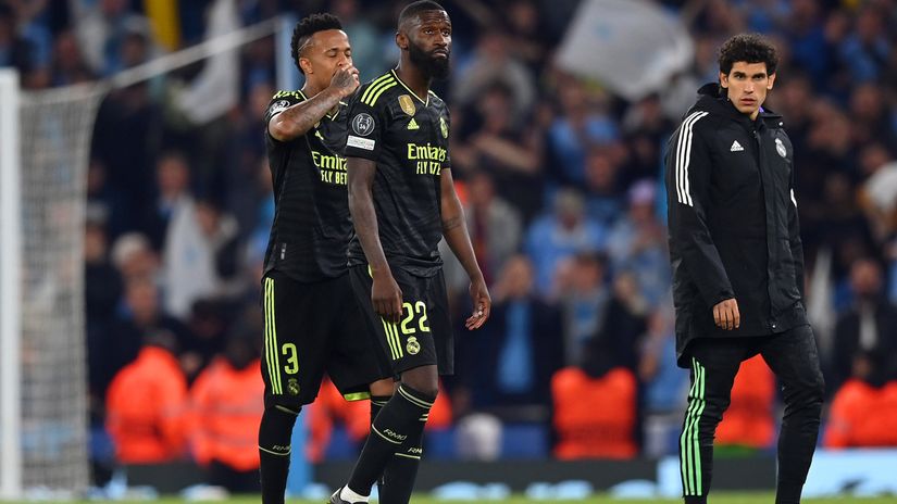 Eder Militao and Rudiger (©Michael Regan/Getty Images)
