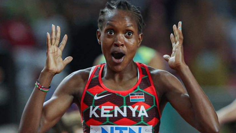 Budapest23: Star girl, Kipyegon, delivers historic double with 5000m victory