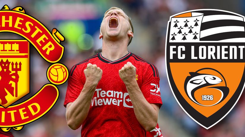 Donny van de Beek is wanted in France (©AFP)