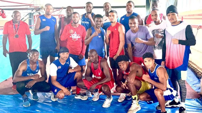 Kenya's envoy to Cuba visits Hit Squad camp in Havana