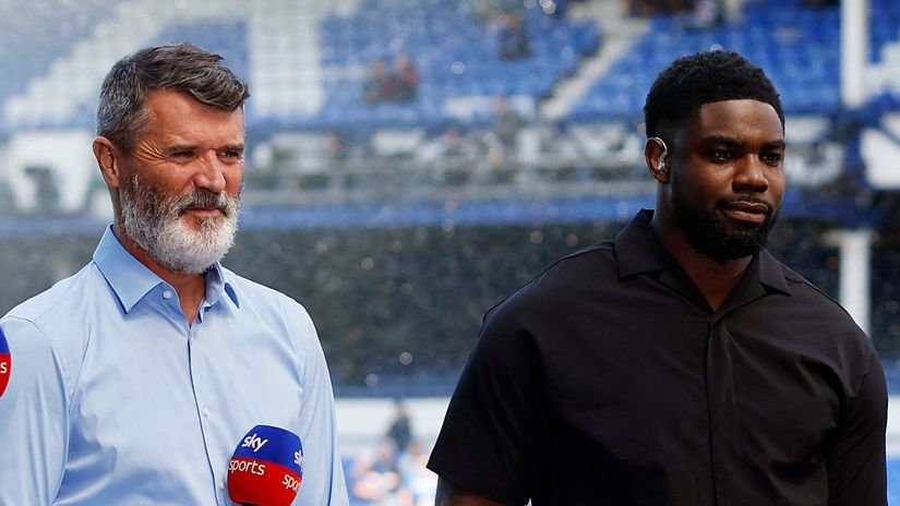 Roy Keane & Micah Richards (©Gallo Images)