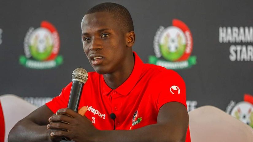 "Dream come true" : Wilson delights in maiden Harambee Stars call-up