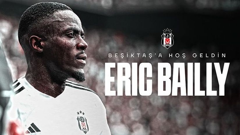Bailly presented as a new Besiktas player (©FC Besiktas)