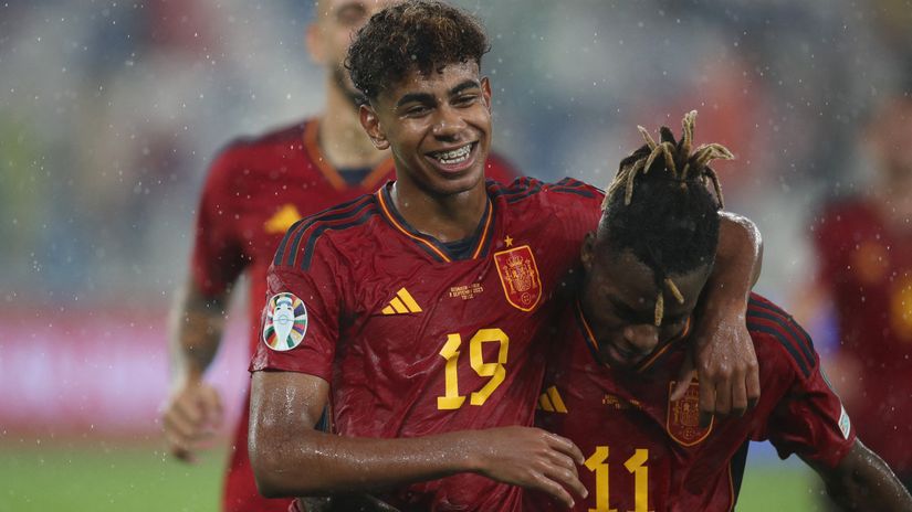 Yamal, 16, scores on his record-breaking Spain debut as they tarnish Georgia
