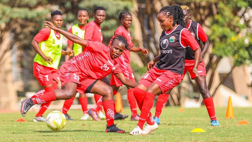 Harambee Starlets commence training ahead of Cameroon showdown