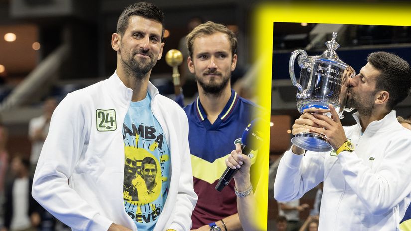 Novak Djokovic wins his fourth US Open title (©AFP)