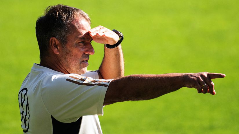 Hansi Flick turned out to be Germany's greatest loser (©AFP)