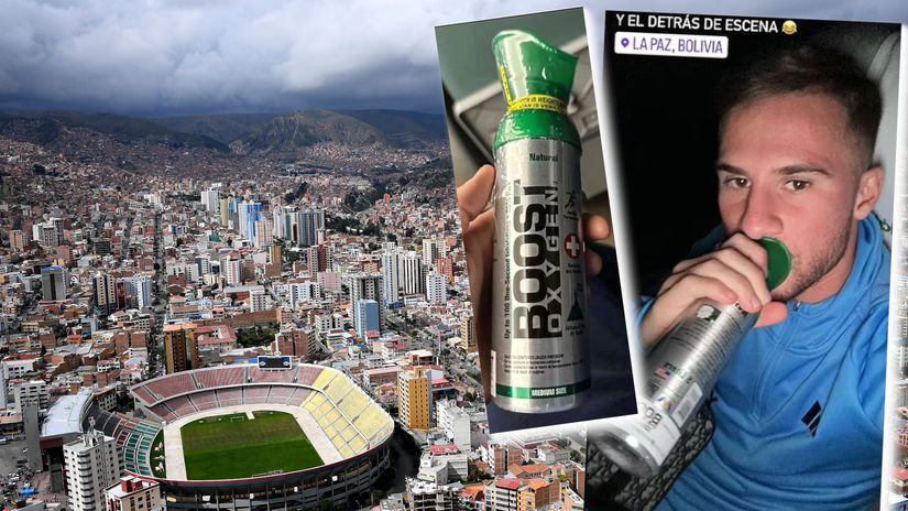 La Paz is a difficult place for playing top-level football (©AFP)