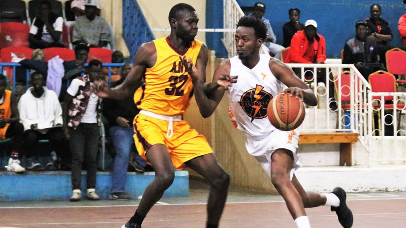 Thunder's Faisal Aden in past action against ANU Wolfpack© Courtesy 