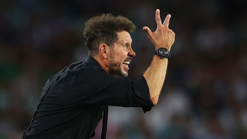 Three goals conceded without reply: Diego Simeone (©Getty Images)