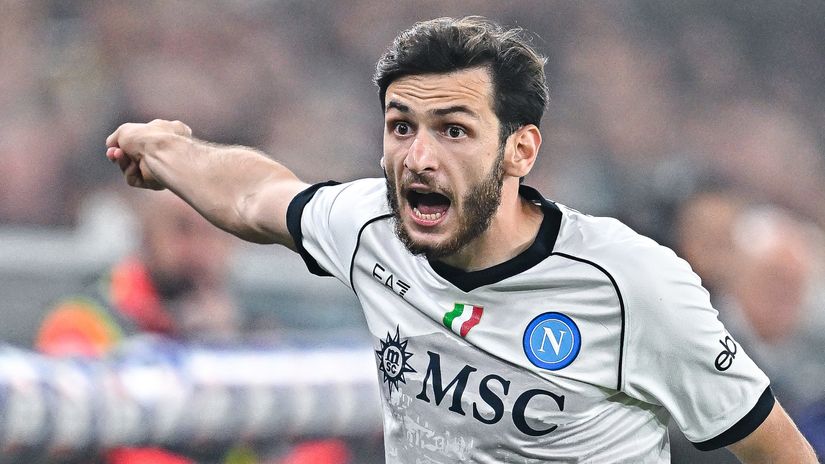 Khvicha Kvaratskhelia (©Getty Images)